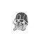 Elite riot gear helmet icon